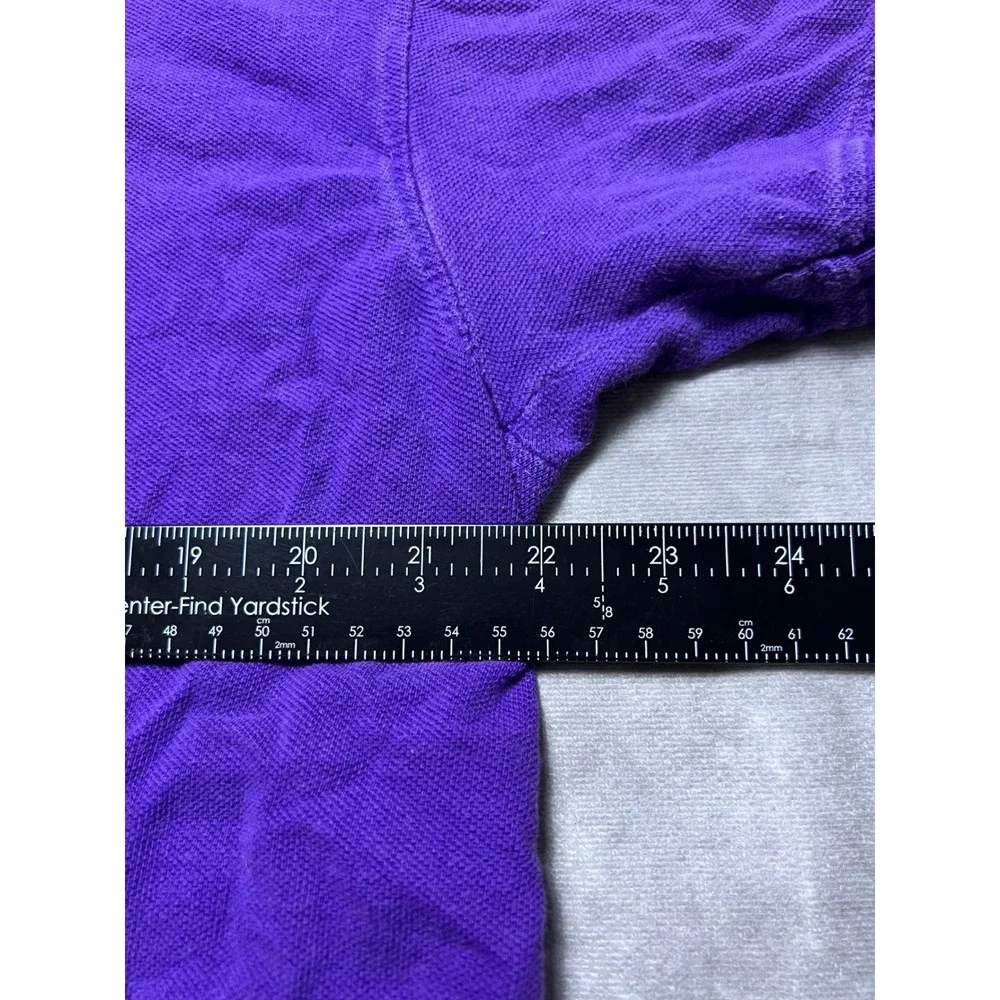 Southpole Polo Shirt Mens XL Purple Short Sleeve Embroidered Logo Cotton Pique